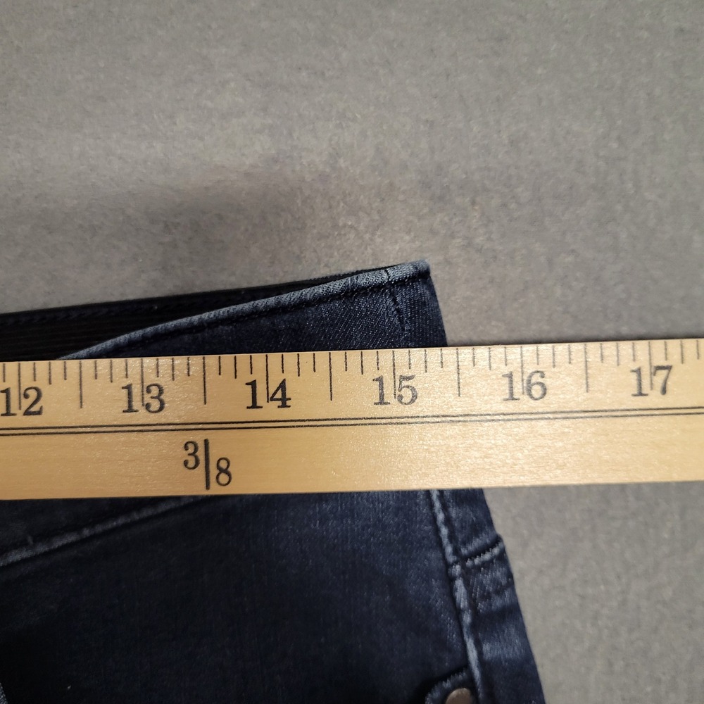 Chicos Fabulously Slimming Womens Straight Leg Blue Denim Jeans Mid Rise Sz 0 - Picture 5 of 7